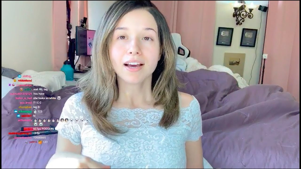 pokimane see through - lenatheplug new sextape catching gold diggers threesome