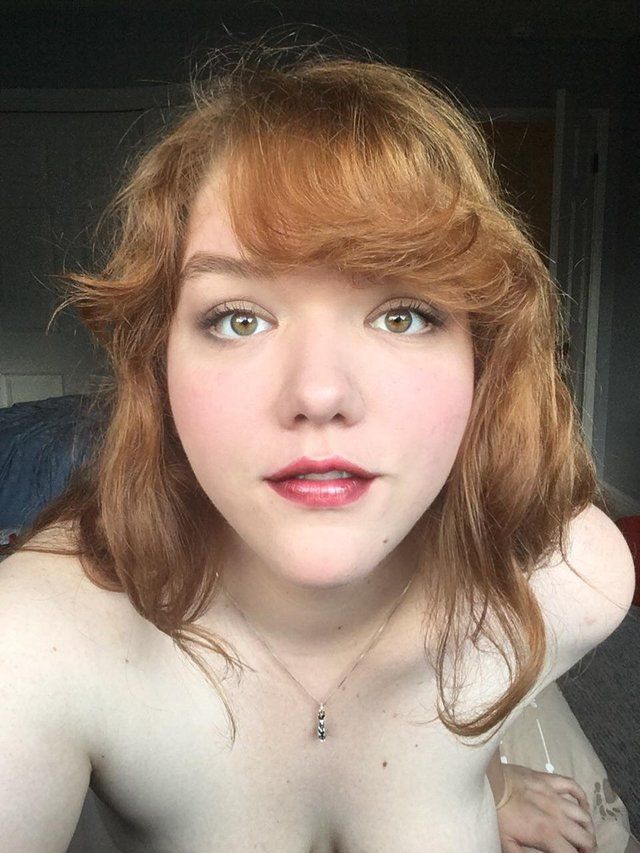 naked selfie porn - monika wild huge natural amature tits