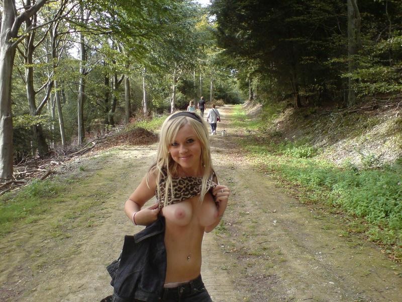 Pantyhose feet footjob get pregnant Blonde Flasher and anri