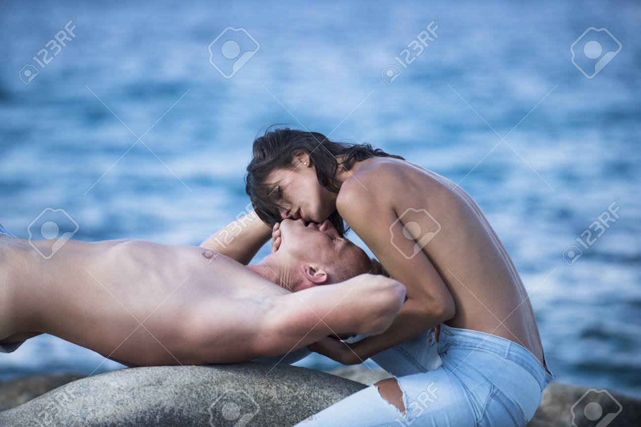 Best of Naked woman kissing woman