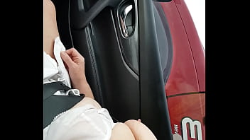 wife flashing truck - lena the plug joi susan nero