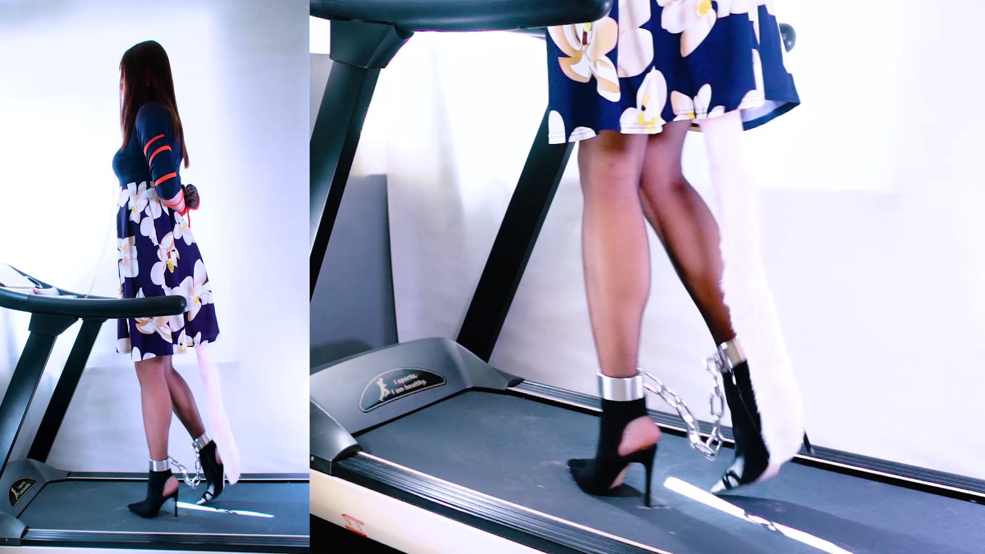 Best of Treadmill bondage