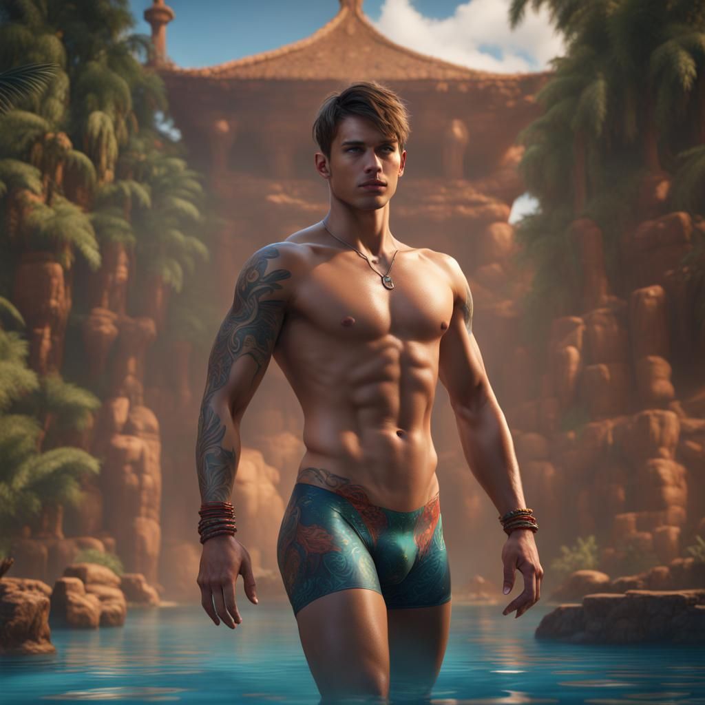 christine cay recommends Speedo Bulges