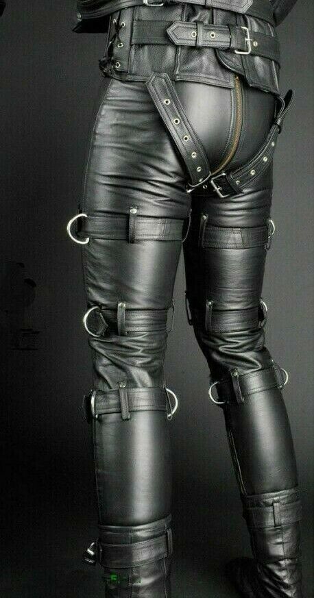 asif hasnain like leather pants bondage photo chuck treister recommends leather pants bondage pic