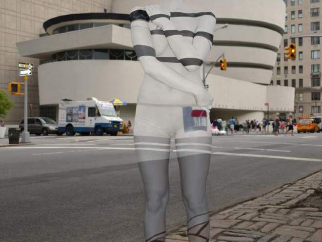 claudia frausto recommends Nude Body Paint In Public