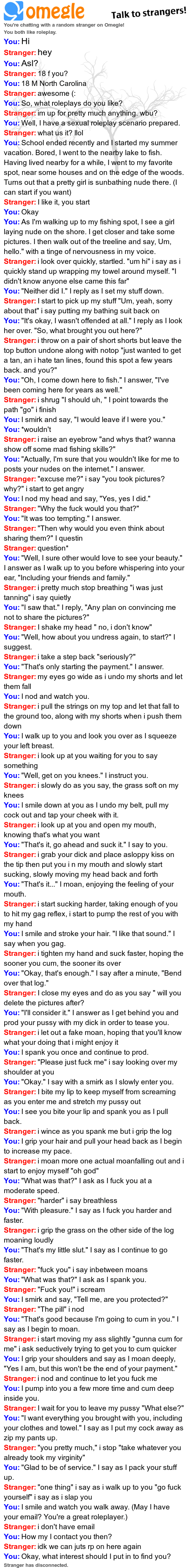 debora simoes recommends omegle sexchat pic