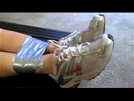 treadmill bondage - mature tube mom on the hunt for hos