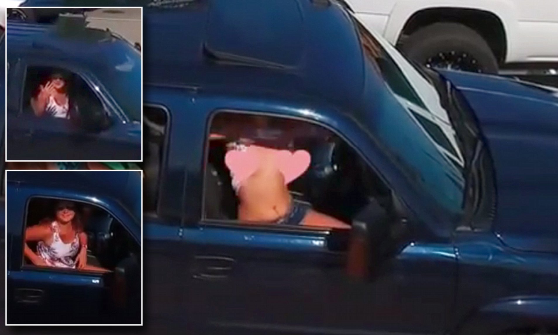 anthony marzetti recommends wife flashing truck borhan sleman add wife flashing truck photo